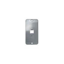 Placa pvc 1 rj45 3/4" cinza - maxxbox Placa pvc 1 rj45 3/4" cinza - maxxbox