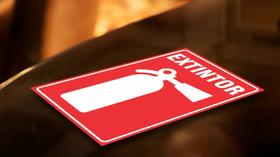 Placa PVC Extintor