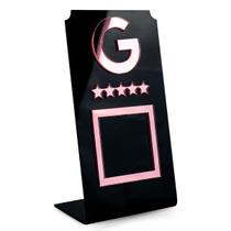 Placa QR Code Avaliação Google Comércio Loja Preto Placa QR Code Avaliação Google Comércio Loja Preto