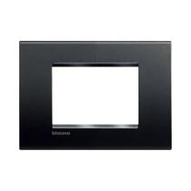 Placa Quadrada 4x2 Bticino 3 Módulos Pial Lna4803ar Placa Quadrada 4x2 Bticino 3 Módulos Pial Lna4803ar