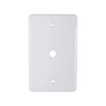 Placa Quadrada Cega Com 1 Furo 4 X 2 Branca 2053 Ilumi