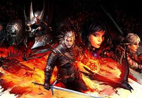 Placa Quadro A3 Decorativo The Witcher Em Mdf