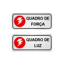 Placa Quadro De Força / Quadro De Luz 120al Sinalize
