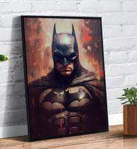 Placa/Quadro Decorativo Batman 40X60Cm Ps 2Mm
