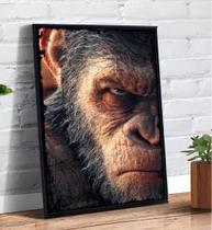 Placa/Quadro Decorativo Planeta Dos Macacos 40X60Cm Ps 2Mm