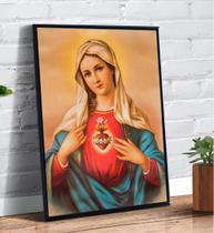 Placa/Quadro Decorativo Santa Maria 40X60Cm Ps 2Mm