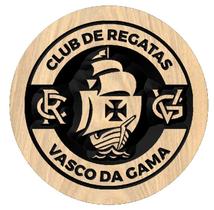 Placa Quadro Redondo Medalhao Mandala Vasco Tauari 23cm