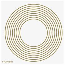 Placa radionica 14cm - 9 círculos