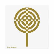 Placa radionica 14cm - cruz atlante