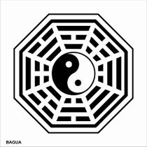 Placa Radiônica Baguá 17x17 em PVC 19x19 cm