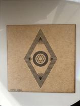 Placa Radiônica Justiça Divina 17x 9,5 em mdf 19x19 cm Placa Radiônica Justiça Divina 17x 9,5 em mdf 19x19 cm