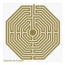 Placa radiônica labirinto de amiens - radiestesia