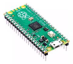 Placa Raspberry Pi Pico RP2040 ARM Cortex-M0+ 133MHz 256KB com GPIO de 40 Pinos