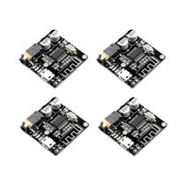 Placa Receptora De Áudio Bluetooth 3.5mm Aux Módulo De Música Estéreo Micro USB 5V Decodificador De Placa Receptora De Áudio Bluetooth 3.5mm Aux Módulo De Música Estéreo Micro USB 5V Decodificador De