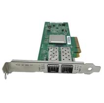 Placa rede QLogic QLE2562DEL PX281040325 06T94G 2 SFP 8Gb