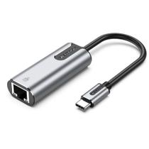 Placa Rede Usb C 3.1 Rj45 Giga Lan 1 Gbp Ethernet Vention