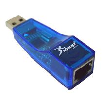 Placa Rede Usb Externa Rj45 Adaptador Lan Ethernet 10/100Mb - Mr Vendas