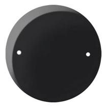 Placa Redonda Sleek Preto 3 Pol Placa Redonda Sleek Preto 3 Pol