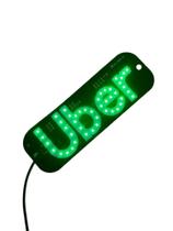 Placa Refletiva Uber Com Ventosa