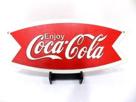 Placa Relevo Coca Cola, Decoração, Bar, Área Gourmet 60 Cm