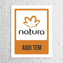 Placa Revendedora Natura 20x30cm