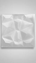 Placa Revestimento PVC 3D Diamante 25x25cm - 50 Unidades Placa Revestimento PVC 3D Diamante 25x25cm - 50 Unidades