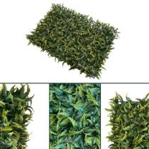 Placa Samambaia Parede Verde Artificial Muro Inglês 40x60cm