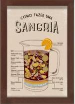 Placa sangria moldura br01.2209.fos