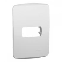 Placa Schneider Miluz Branca 4X2 - 1 Modulo Com Suporte - S3B57210