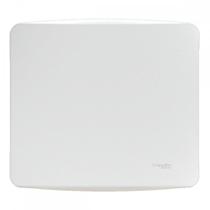 Placa Schneider Miluz Branca 4X4 - Cega Com Suporte - S3B27500