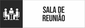Placa Setor Ícone - Sala De Reunião 30X10 Placa Setor Ícone - Sala De Reunião 30X10