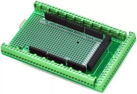 Placa shield de extensao para arduino mega com borne para soldar Placa shield de extensao para arduino mega com borne para soldar