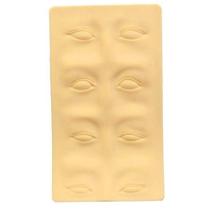 Placa silicone treino de micropigmentação extensão de cílios