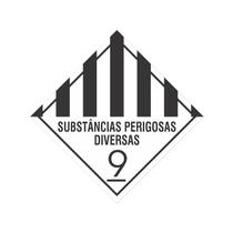 Placa Simbologia de Risco Para Transportes de Carga Perigosa 30x30 Plastcor Placa Simbologia de Risco Para Transportes de Carga Perigosa 30x30 Plastcor