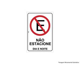 Placa Sinal.pvc 20x30cm Nao Estac. Dia E Noite Ref2288 Placa Sinal.pvc 20x30cm Nao Estac. Dia E Noite Ref2288