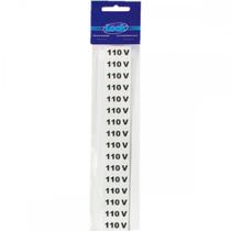 Placa Sinalizacao 1,5X 4 - 110V C/16 - Kit C/5 CA