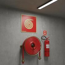 Placa Sinalização de Emergência em PVC E7MH Hidrante Fotoluminescente 20x20cm Placa Sinalização de Emergência em PVC E7MH Hidrante Fotoluminescente 20x20cm