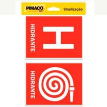 Placa Sinalização Hidrante Pimaco Mix Seguranca - 5000610