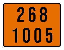 Placa Sinalização Indicativa 268 1005 27X35