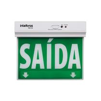 Placa sinalizacao led saida dupla face psa 225