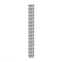 Placa Sinalizacao Poliestireno 02X04 ''127V'' 16 Pecas 200Ay