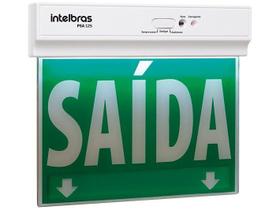 Placa Sinalizaçao Saida Acesa Iluminada PSA125 Intelbras