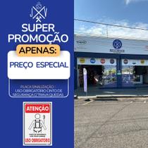 Placa Sinalização Segurança - Uso Obrigatório Cinto De Segurança C/ Trava Quedas