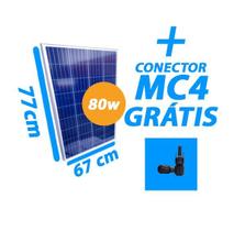 PLACA SOLAR 80W - 60Hz Energias