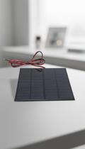 Placa Solar Fotovoltaica 3W 12V com Fio Placa Solar Fotovoltaica 3W 12V com Fio