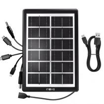Placa Solar Portátil Saídas USB Duplas Carga Celular Placa Solar Portátil Saídas USB Duplas Carga Celular