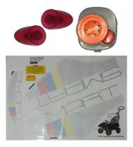 Placa Sonora, Lanterna E Adesivo Smart Baby Confort
