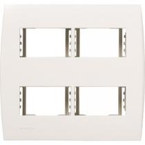 Placa Soprano Ilus 4X4 (4 Modulos Horizontal) 5Tg99032 Placa Soprano Ilus 4X4 (4 Modulos Horizontal) 5Tg99032