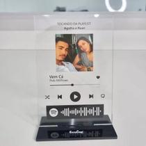 Placa Spotify Interativa Personalizada Com Foto E Musica Placa Spotify Interativa Personalizada Com Foto E Musica