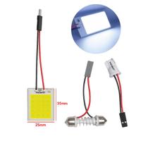 Placa Super LED Cob 24 Chips 12v Para Carro Teto e Porta Malas Automotivo